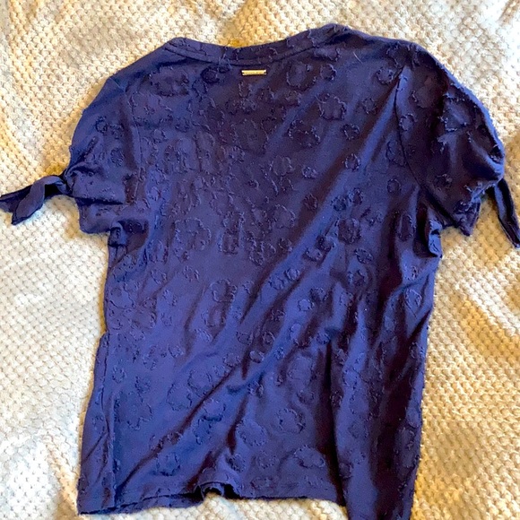 Michael Kors Blue Patterned top - Picture 5 of 6